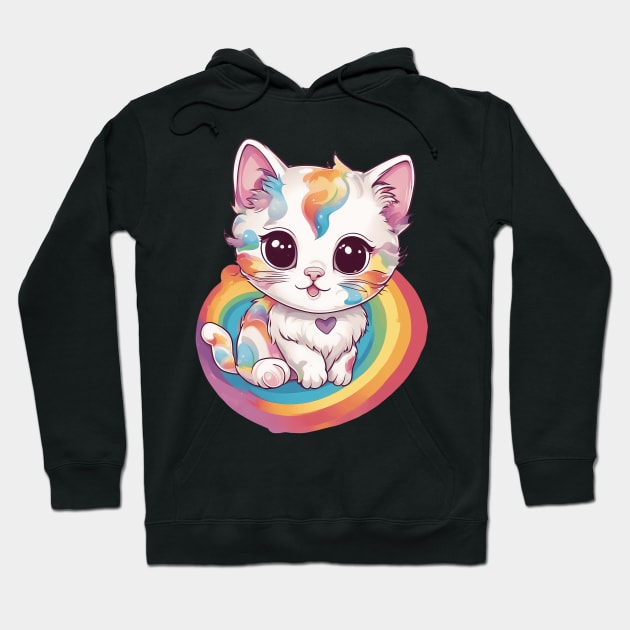 You Matter to Me Cat Hoodie by animegirlnft